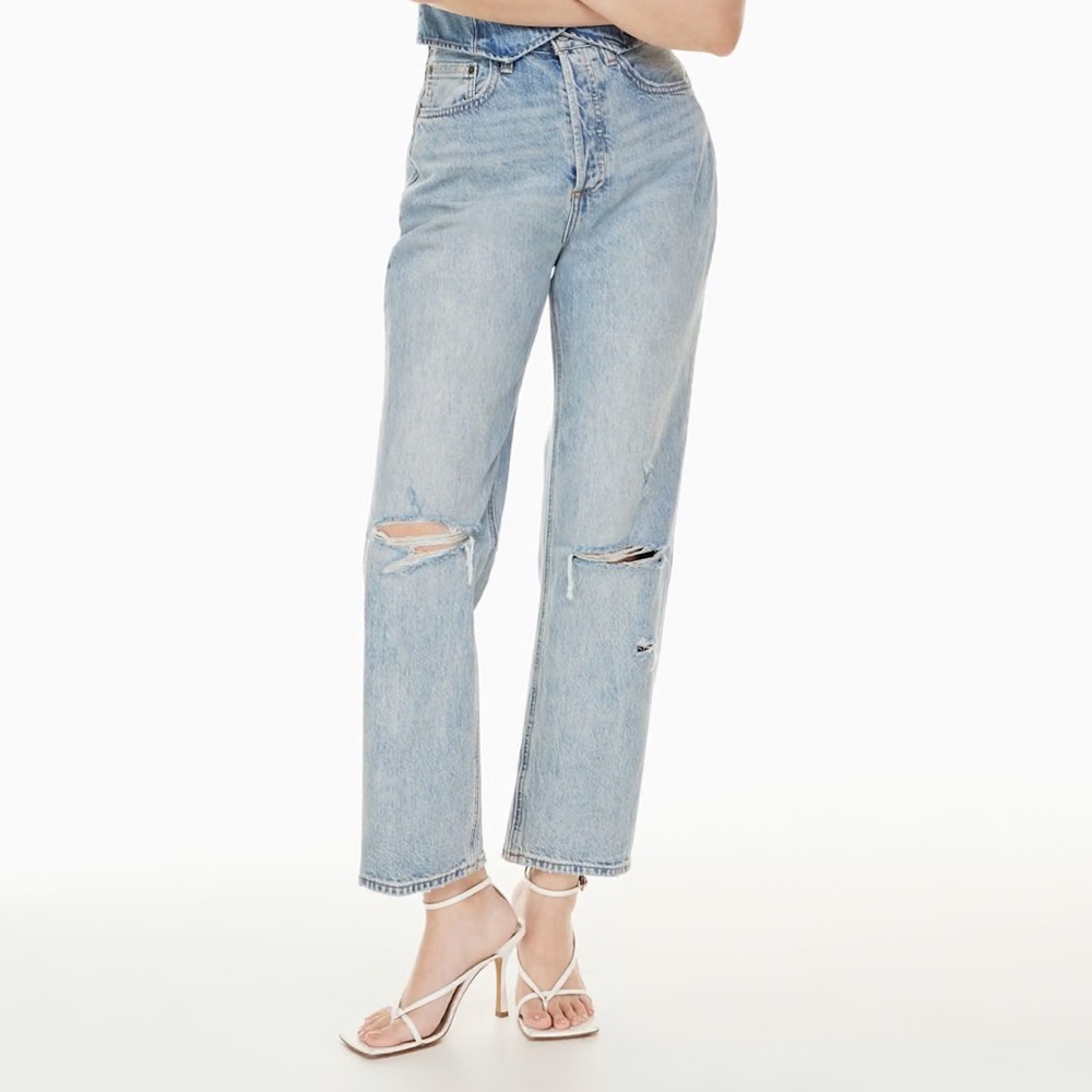 Aritzia Denim Forum The Joni High Rise Loose 29L Jeans